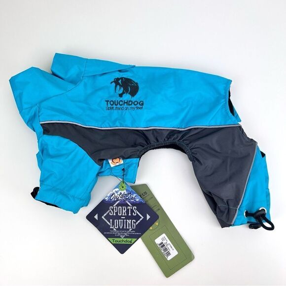 Touchdog Quantum ice Full-Bodied Reflective Dog Jacket small dog snowsuit SZ XS - Picture 8 of 15